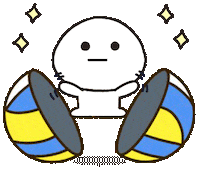 Happy Volleyball Sticker