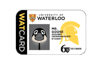 University Of Waterloo Uwow Sticker by UWaterloo