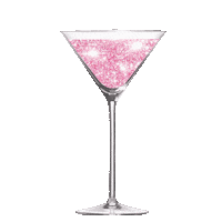 theposhprdolls glitter martini thecarolinedoll poshpr Sticker