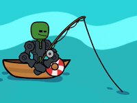 Relaxed Fishing Wait