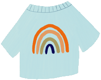 Husvetagi Sticker by Agnes Gyorfi