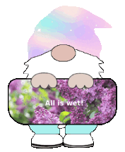 Spring Gnome Sticker