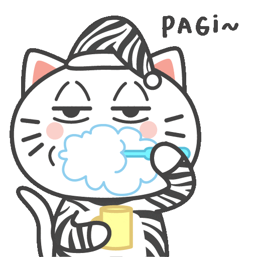 Cute Cat Sticker by KIKI