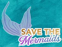 SquatchandSiren beach glitter sparkles mermaid GIF