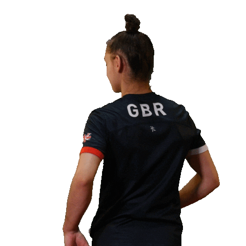 Happy Turn Around Sticker by British Gymnastics