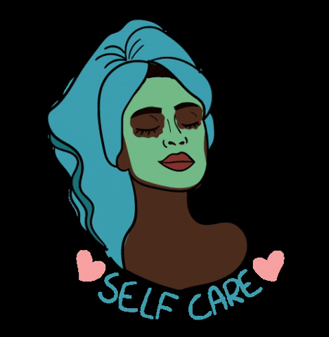 carolsavi women relax selfcare lady GIF