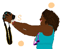 Click Click Smile Sticker