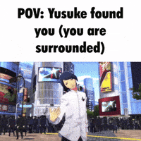 Persona 5 Dancing GIF