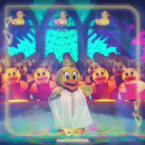 Duck Choir GIF by The Masked Singer UK