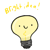 Thinking Idea Sticker