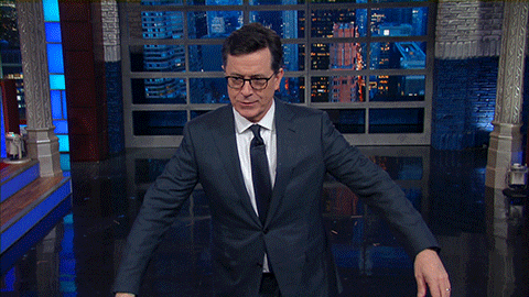 Drunk Cbs GIF by The Late Show With Stephen Colbert