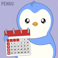 Booking See You GIF by Pudgy Penguins
