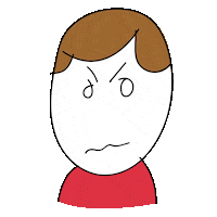 Angry Sticker by Lowi