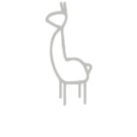 Baby_Gi giphygifmaker animal giraffe girafa Sticker