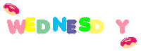 wednesday donuts Sticker by DONUTPAPI