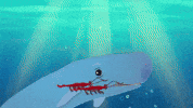 Hungry Blue Whale GIF by GT8Studios