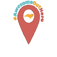 North Carolina Pin Sticker by North Carolina Pork Council