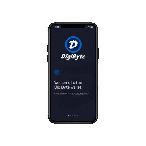 Phone Bitcoin Sticker by DigiByte Memes