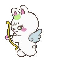 うさぎ 토끼 Sticker