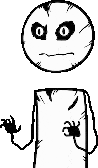 Happy Kyle Sticker by Chris Hallbeck