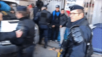 Police Begin 'Control' Operation at North Paris Migrant Camp