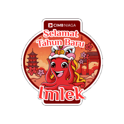cimb_niaga giphygifmaker cny cimb niaga Sticker