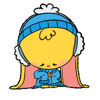 Hot Chocolate Coffee Sticker by SadBun Co.