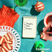 Hungry Christmas Present GIF by Instacart