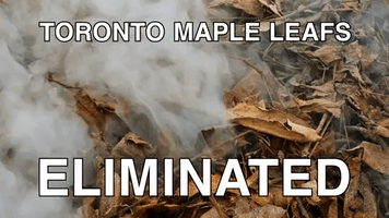 Toronto Maple Leafs Eliminated