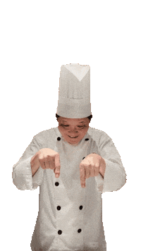 jusignatures point chef pointdown jusignatures Sticker