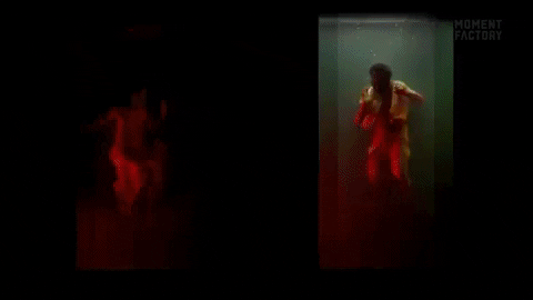 drowning donald glover GIF by Moment Factory