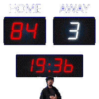 3 Away Sticker