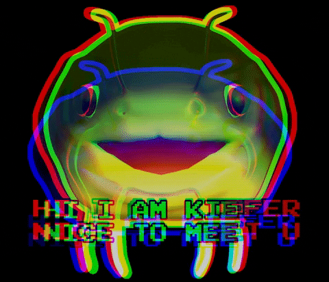ki3f3r giphygifmaker hello hi catfish GIF