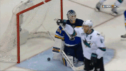 st. louis blues hug GIF by San Jose Sharks
