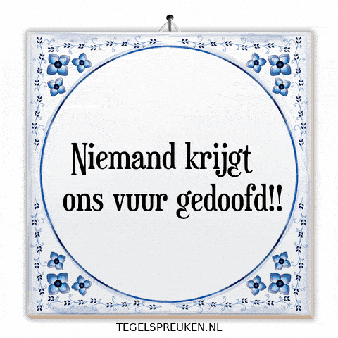 Nl Doorzetten GIF by Tegelspreuken.nl