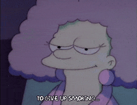Season 3 Smoking GIF by The Simpsons