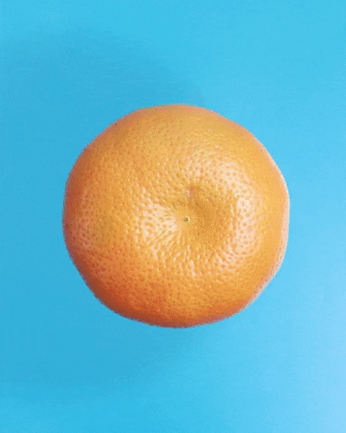 Orange Fruit Loop GIF by cintascotch