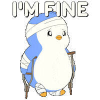 Sad Penguin Sticker by Pudgy Penguins