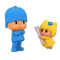 Rejected Come On Sticker by Pocoyo