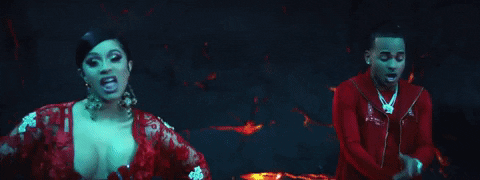 selena gomez GIF by Cardi B