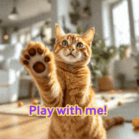 Tabby Cat Play GIF by Jump Consulting