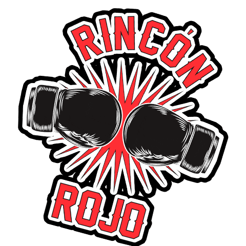 Boxing Box Sticker by Rincón Rojo Magazine