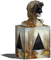 Art Statue Sticker by badblueprints