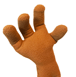 angry fist Sticker by Fluffy Friends