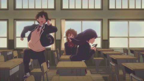 chasing GIF
