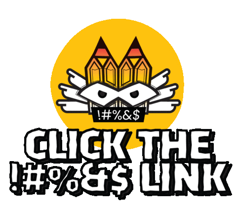 Tap Swearing Sticker by Stamatia Alexaki