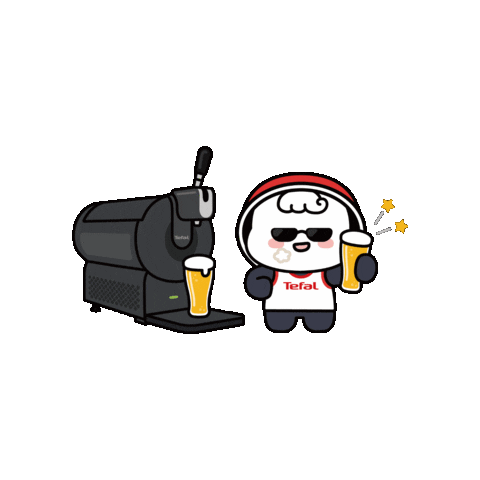 Beer Tefal Sticker by groupeseb