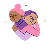 International Womens Day Abrazo Sticker