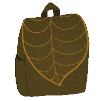 Fox Leaf Sticker