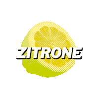 Lemon Zitrone Sticker by Juicy Beats